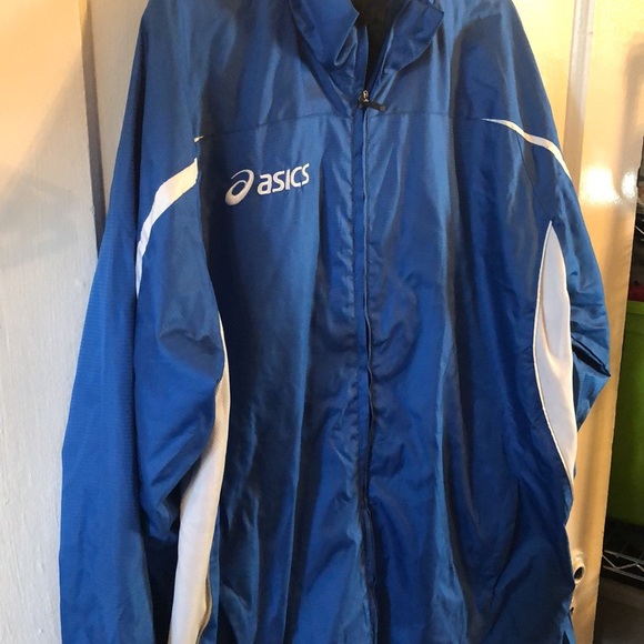 asics team line vintage jacket Size XL For Men - Picture 3 of 6